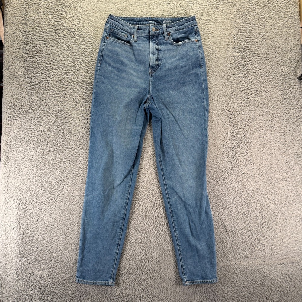 Old Navy OG Jeans Womens 10 Blue Cotton Denim Straight Faded Travel Workwear